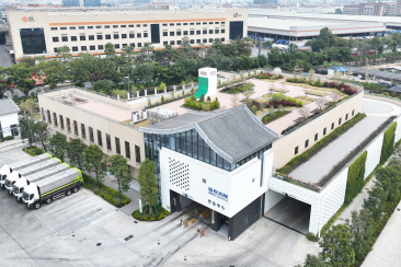 顺控发展 - 白墙青瓦、绿树环绕,这里竟是垃圾中转站!